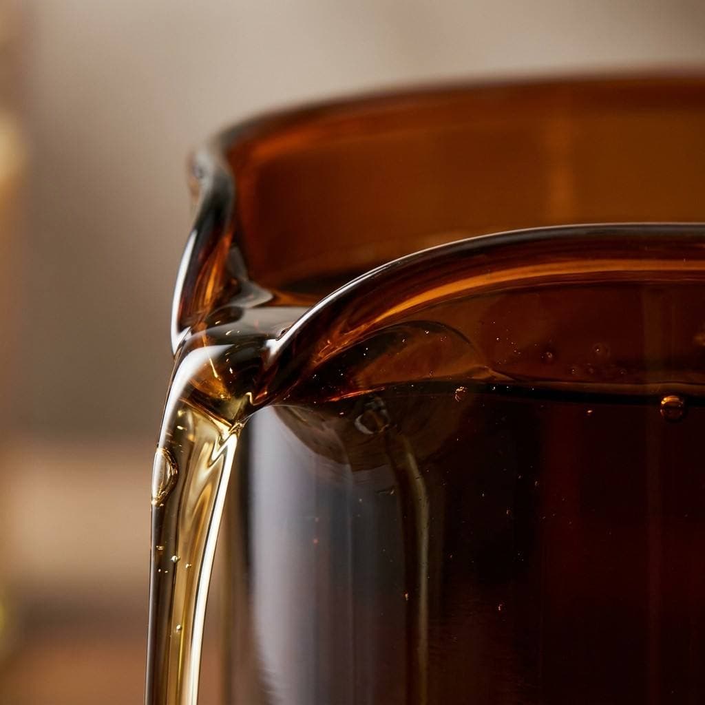 Amber Massage Candle Jar with Spout